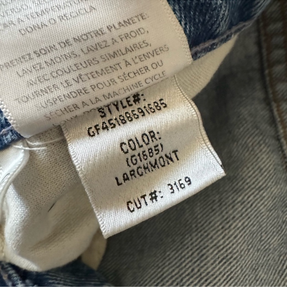 GRLFRND Karolina High Rise Straight Crop Jeans – Larchmont Wash Size 27 - Picture 10 of 11